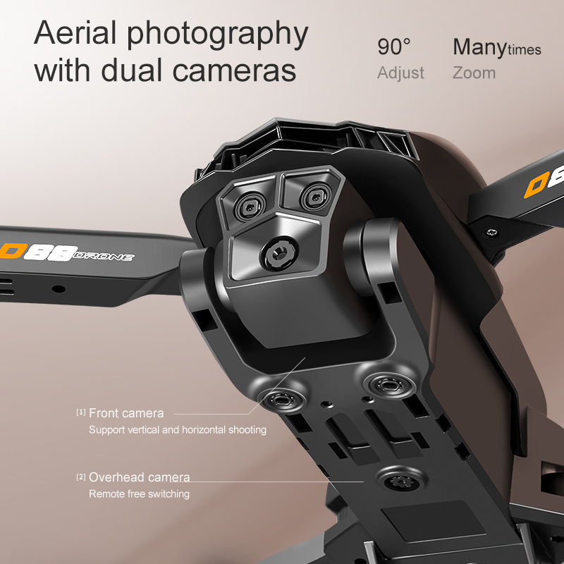 Drone Xiaomi D88 kamera ganda  - Jjrc Drone X12 ulasan dan harga