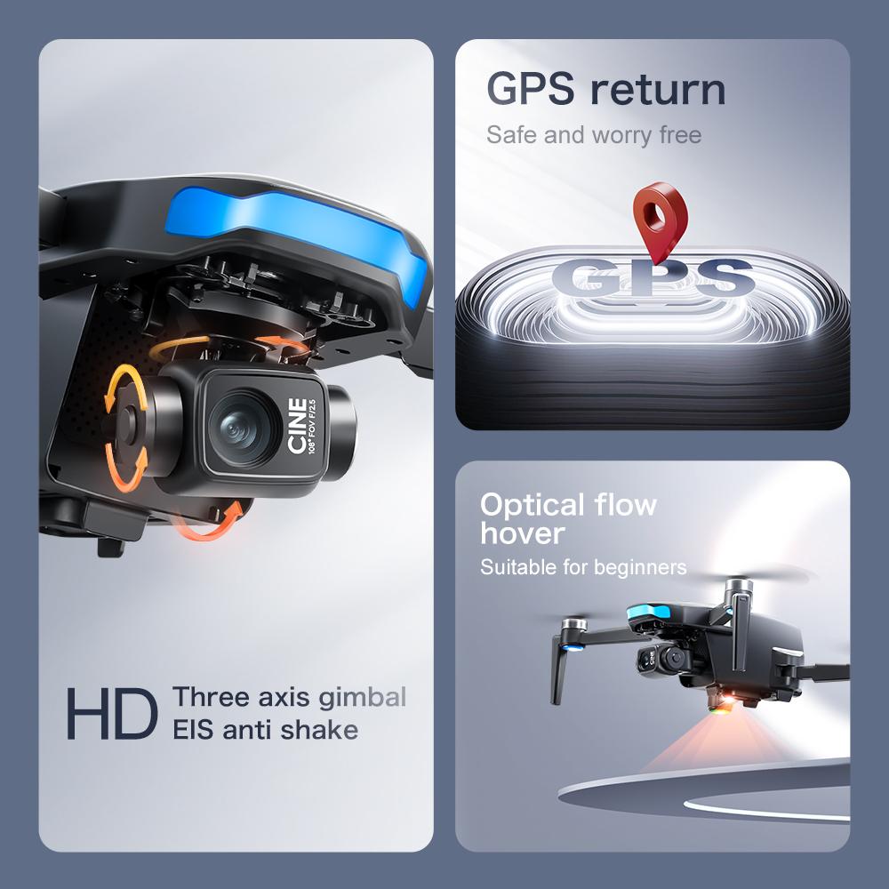 Drone GPS S-X1 Asli dengan kam - Jjrc Drone X12 ulasan dan harga