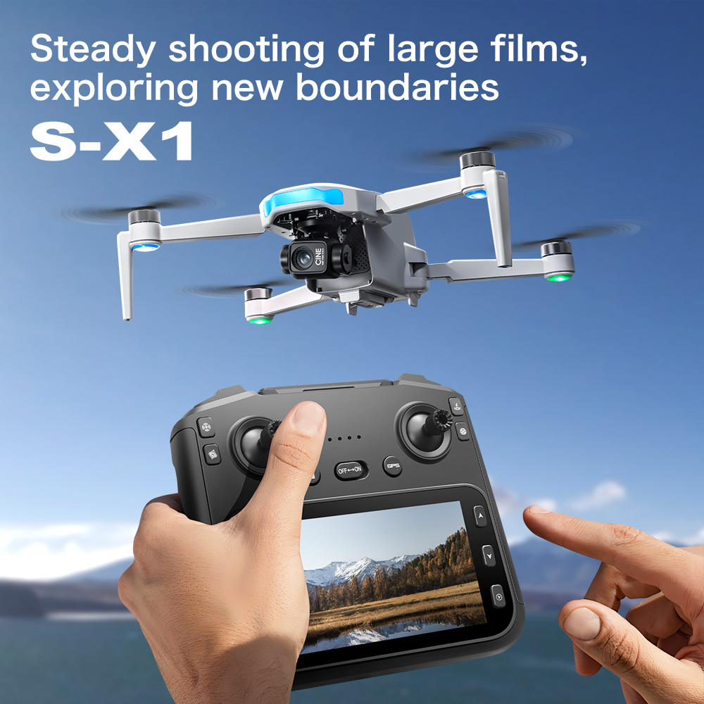 Drone GPS S-X1 Asli dengan kam - Jjrc Drone X12 ulasan dan harga