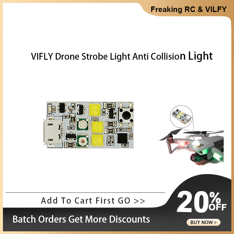 VIFLY Lampu Strobo Drone Lampu - Drone Strobe Light ulasan dan harga