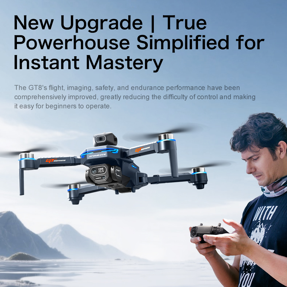Drone GT8 Baru 2026 Kamera Pro - Jjrc Drone X12 ulasan dan harga
